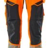 Mascot Pants with cargo pockets Accelerate Safe hi-vis orange/blackblue Ropa de trabajo