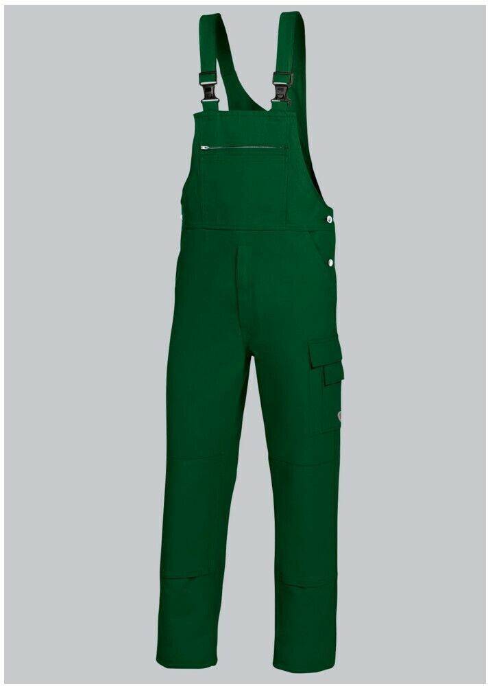 BP Basic-Dungarees Cotton with knee pockets withtelgreen Ropa de trabajo