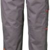 Planam Visline Trousers(2420) zinc/orange/slate Ropa de trabajo