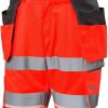 Helly Hansen Uce Cons Shorts Red/Ebony Ropa de trabajo