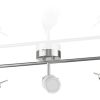 ledscom.de Ceiling light MIRAS, three-bulb, incl. 450lm LED GU10 lamps each warm white Lámparas