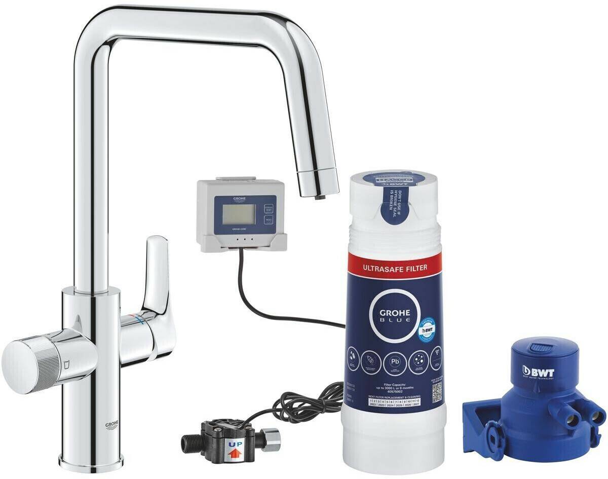 Grifería de cocina GROHE Blue Pure Start Starter Set (30594000)