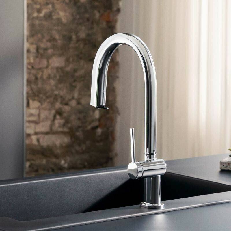 Hansgrohe Aqittura M91 (76826)76826000 plateado Grifería de cocina