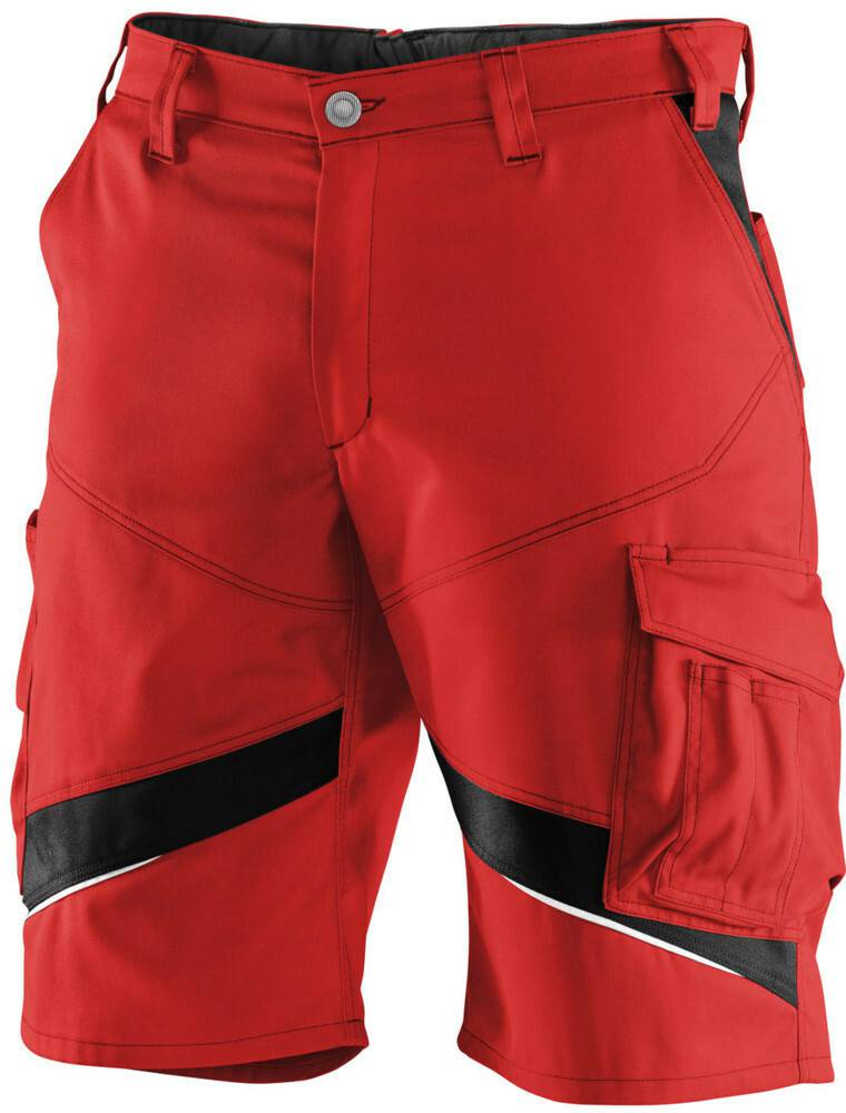 Kübler ACTIVIQ Shorts (2450-5365)(2450) mittelrot/black Ropa de trabajo