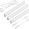 ledscom.de LED under-cabinet lights Rigel, 31.3cm each, 397lm each, warm white, set of 3 Lámparas