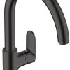 Grifería de cocina Hansgrohe Vernis Blend M35 260 1jet71870670 negro