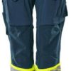 Ropa de trabajo Mascot Pants with knee pockets Accelerate Safe darkpetroleum/hi-vis yellow