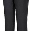 Portwest Stretch Slim Fit Chinos Black Ropa de trabajo