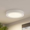 Lámparas PRIOS Edwina LED ceiling light, white, 24.5 cm, dimmable