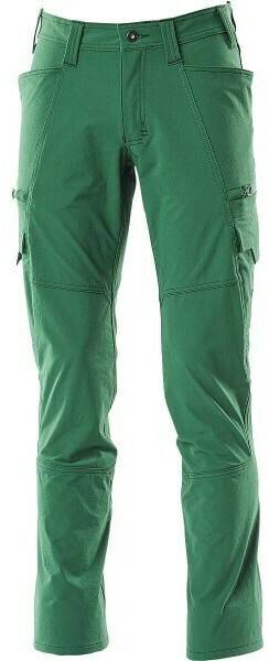 Mascot Pants Accelerate with thigh pockets green 18279-511-03 Ropa de trabajo