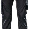 Ropa de trabajo Mascot Pants with thigh pockets Marseille black 17879-230-09