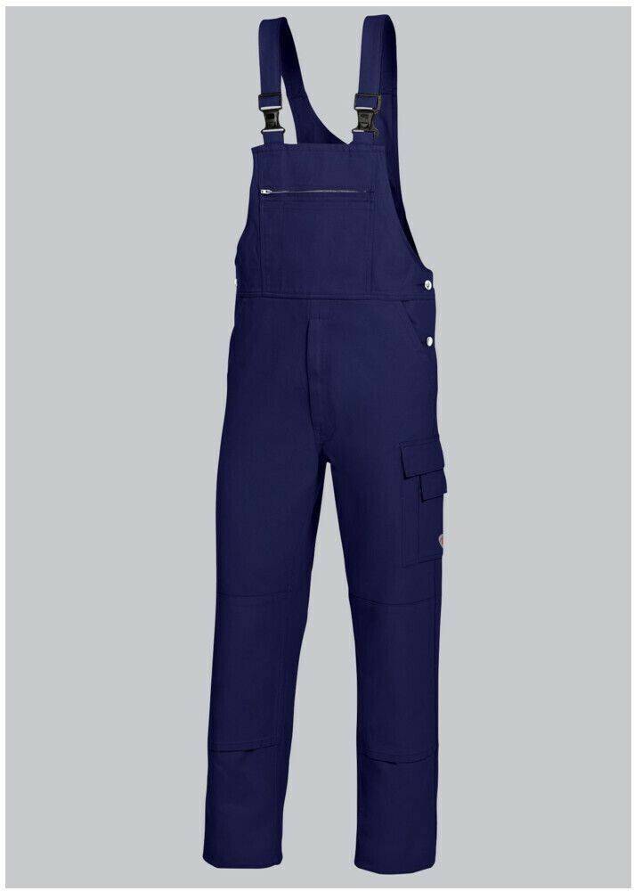 BP Basic-Dungarees Cotton with knee pockets navy Ropa de trabajo