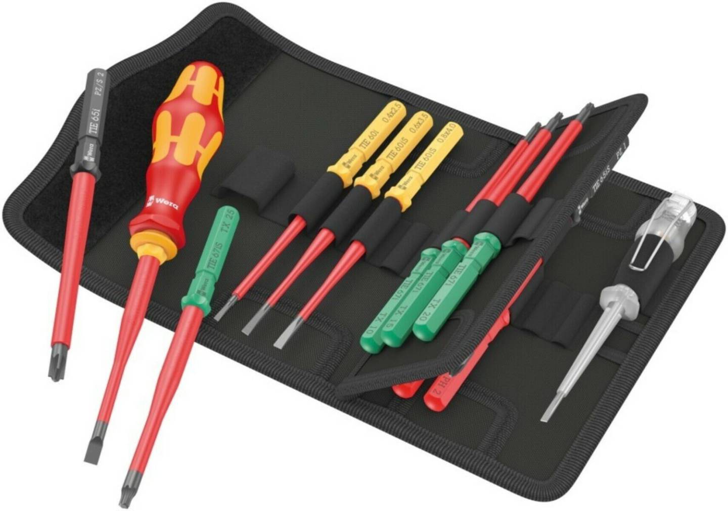 Wera Kraftform Kompakt VDE 16 extra slim 1 Tool Finder (05006608001) Destornilladores