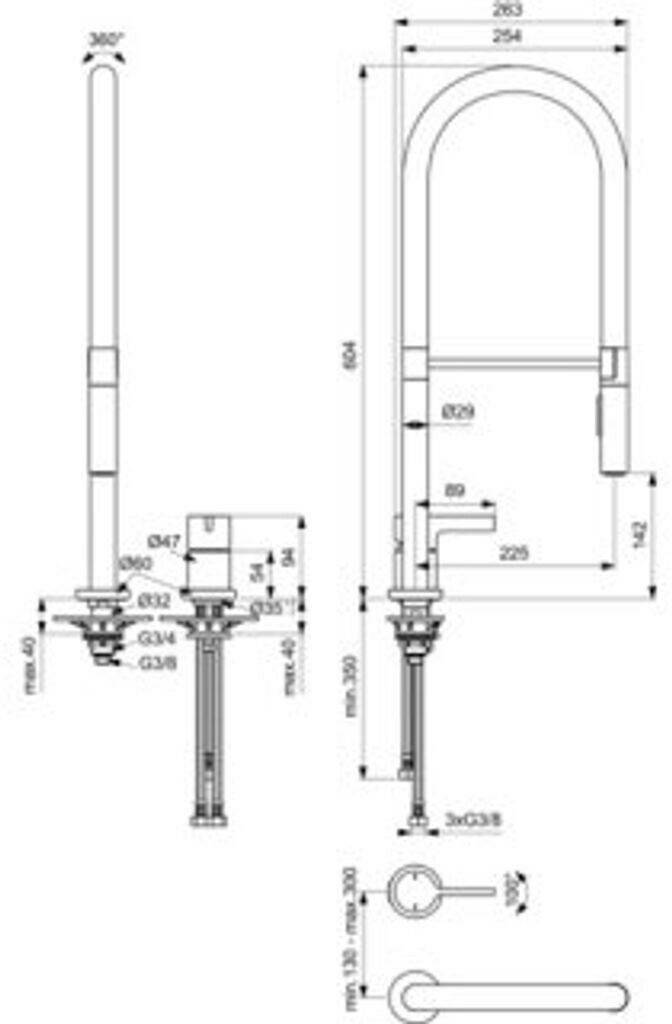 Ideal Standard BD425J4 Grifería de cocina