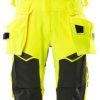 Ropa de trabajo Mascot KombiPants Accelerate Safe hi-vis yellow/black