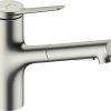 Hansgrohe Zesis M33 150 2jet (74821___)74821800 plateado Grifería de cocina