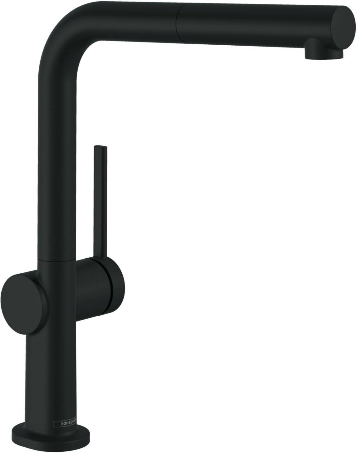 Hansgrohe 7280872808670 negro Grifería de cocina