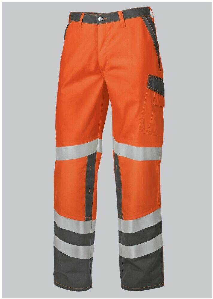 BP pants with knee pockets orange/dark grey Ropa de trabajo