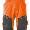 Ropa de trabajo Mascot dungarees with knee pockets Accelerate Safe hi-vis orange/dark anthracite