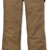 Carhartt Original Fit Crawford Pants Womenbeige Ropa de trabajo