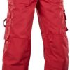 Blakläder Multifunctional Trousers 1570 red Ropa de trabajo