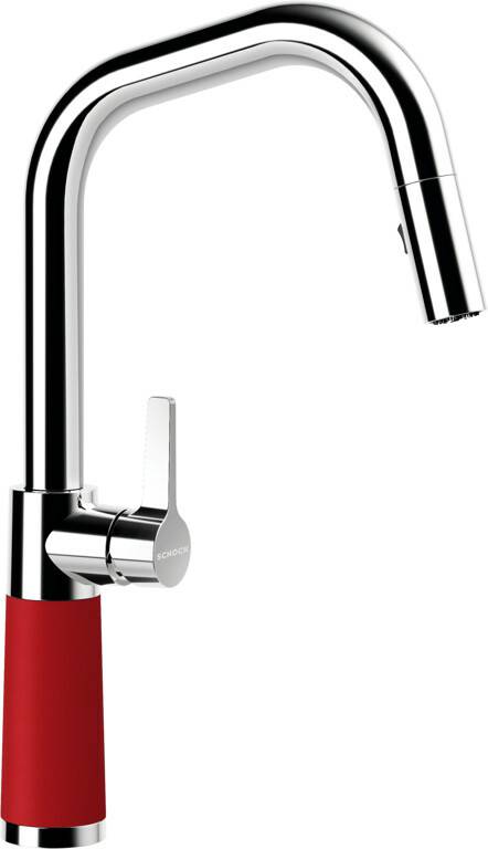 Schock SC-530 extensiblerouge rojo Grifería de cocina