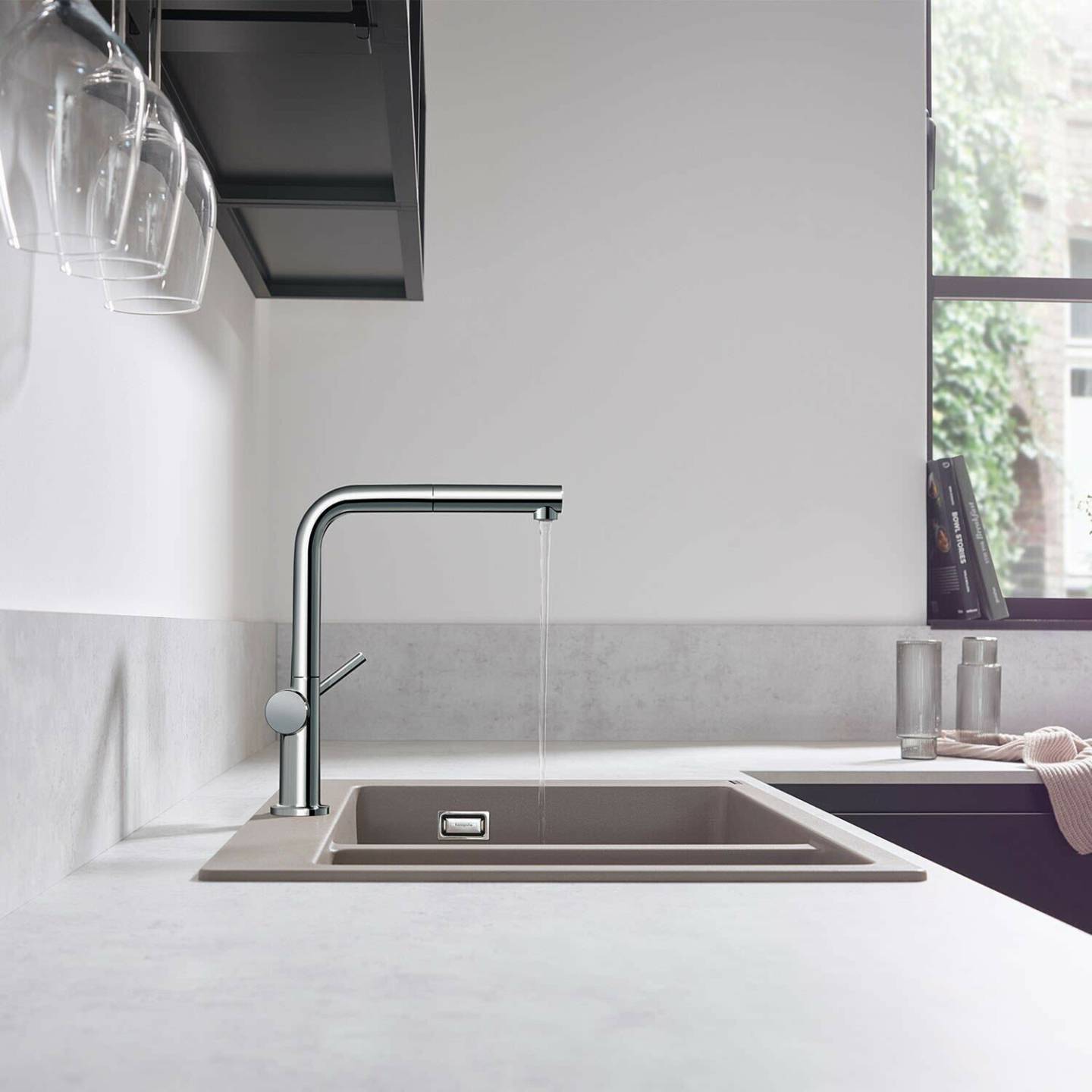 Hansgrohe Talis M54 270 1jet (72860___)72860000 plateado Grifería de cocina