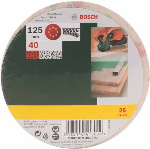 Bosch 2607019491 Lijas y discos