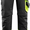 Ropa de trabajo Mascot Leeds Pants with knee pockets Safe Supreme black/hi-vis yellow