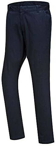 Portwest Stretch Slim Fit Chinos Black Ropa de trabajo