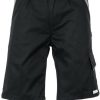 Planam Highline Shorts2714 black/schiefer/zink Ropa de trabajo