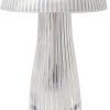 V-TAC Dimmable and rechargeable LED table lamp LED/1W/5V 3000-6000K 1800 mAh clear Lámparas