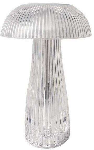 V-TAC Dimmable and rechargeable LED table lamp LED/1W/5V 3000-6000K 1800 mAh clear Lámparas