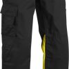 Ropa de trabajo Blakläder High Vis Trouser (15641811)black/yellow