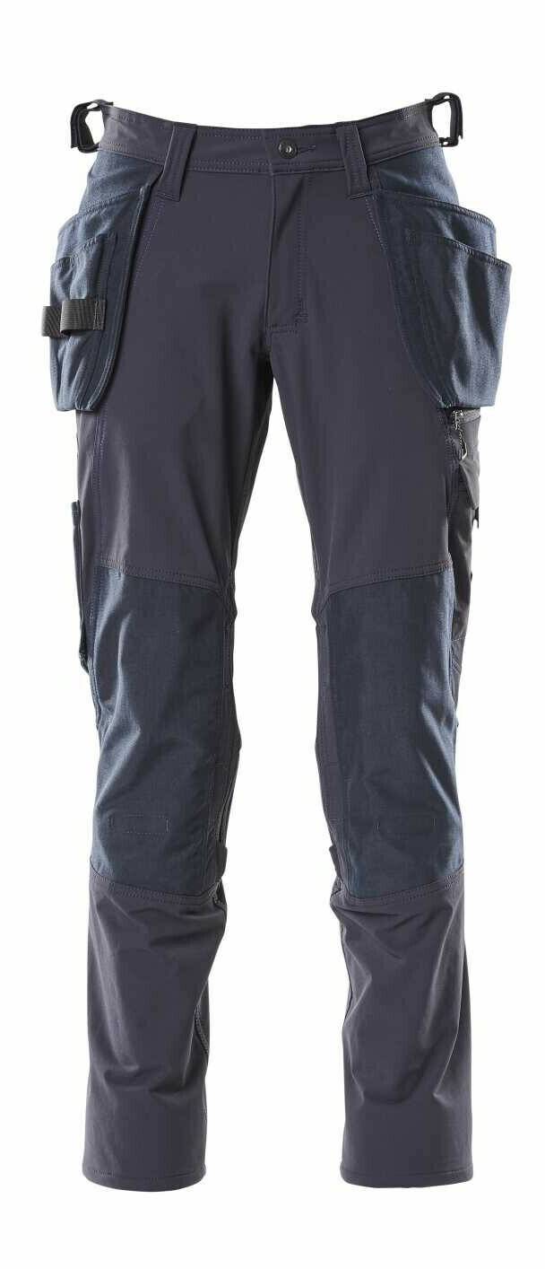 Ropa de trabajo Mascot Pants Accelerate with cargo pockets blackblue 18031-311-010