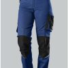 BP light Workpants with knee pockets Lady blue/black Ropa de trabajo