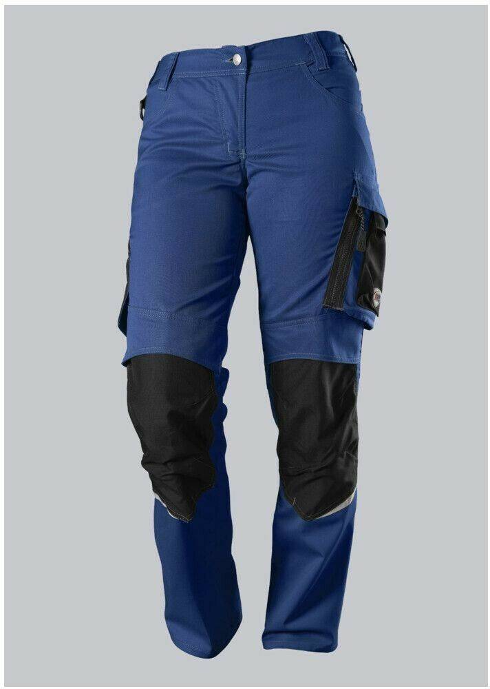 BP light Workpants with knee pockets Lady blue/black Ropa de trabajo