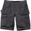 Carhartt Steel Multipocket Cargoshorts darkgrey Ropa de trabajo