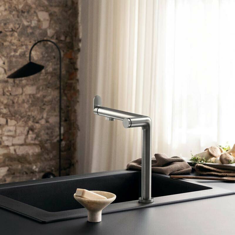 Hansgrohe Aqittura M91 FilterSystem 240 1jet (76804)76804800 plateado Grifería de cocina