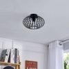 Lámparas Lindby Maivi ceiling light cage black 30 cm