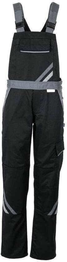 Planam Highline Damen Latzhose(2719) black/schiefer/zink Ropa de trabajo