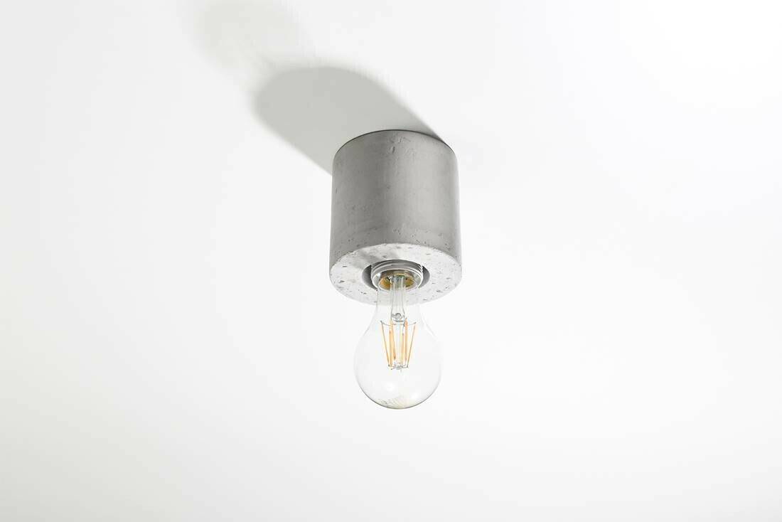 Sollux SL.0678 ceiling light SALGADO concrete L: 10, W: 10, H: 10, socket E27, dimmable Lámparas