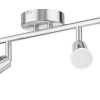 ledscom.de Ceiling light LUNARA, four-bulb incl. GU10 LED lamps, white, 3-stage dimming without dimmer with light switch: 609lm / 609/lm / 609/lm each Lámparas