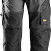 Snickers 6903 FlexiWork Pantsgrey/black Ropa de trabajo