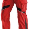 Ropa de trabajo Kübler ACTIVIQ Trousers (2250-5365)(2250) mittelrot/black