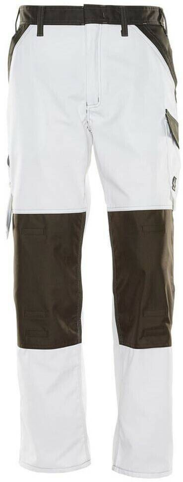 Mascot Temora Pants with knee pockets LIGHT Weiß/dark anthracite Ropa de trabajo