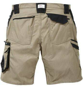 Ropa de trabajo Kübler PRACTIQ Shorts (2451)sandbrown/black